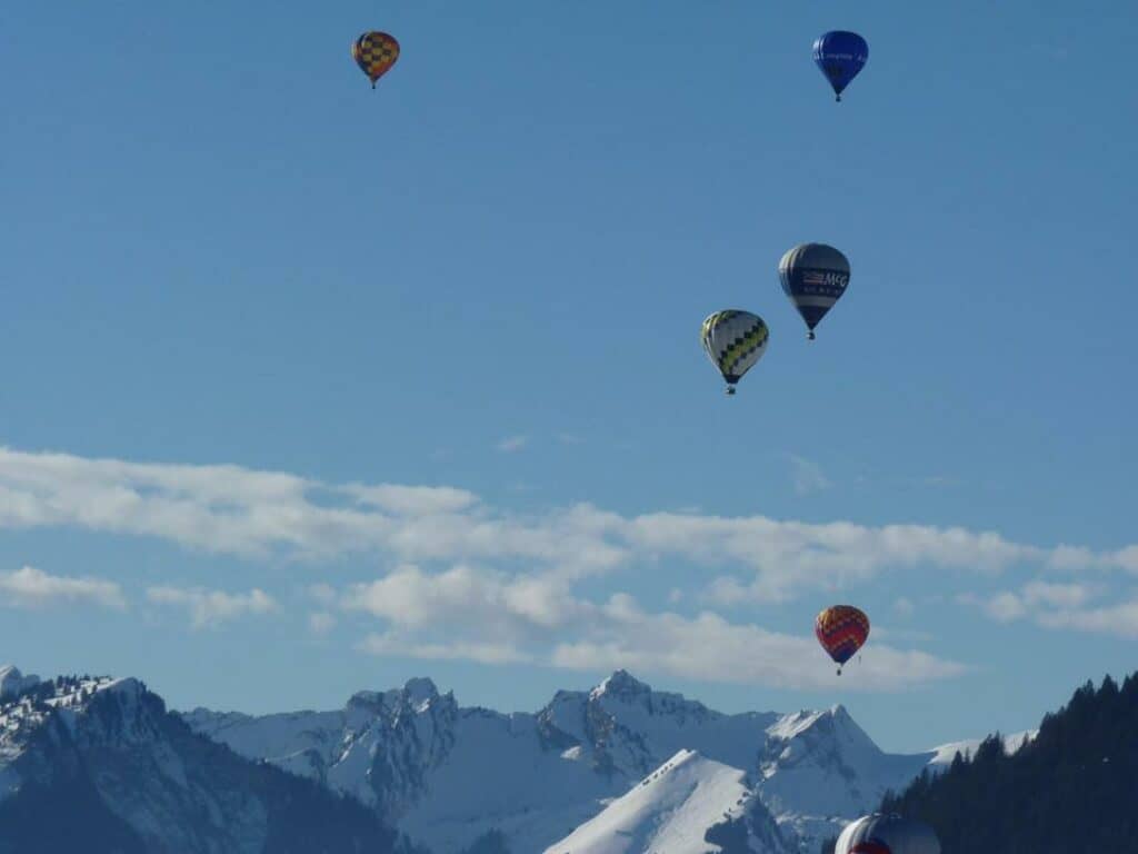 ballonvaart alpen