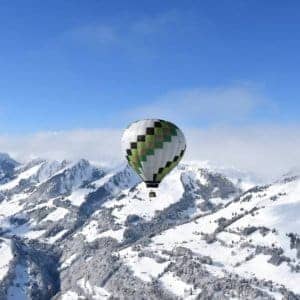Vlucht met C-AIR ballonvaarten boven de Alpen