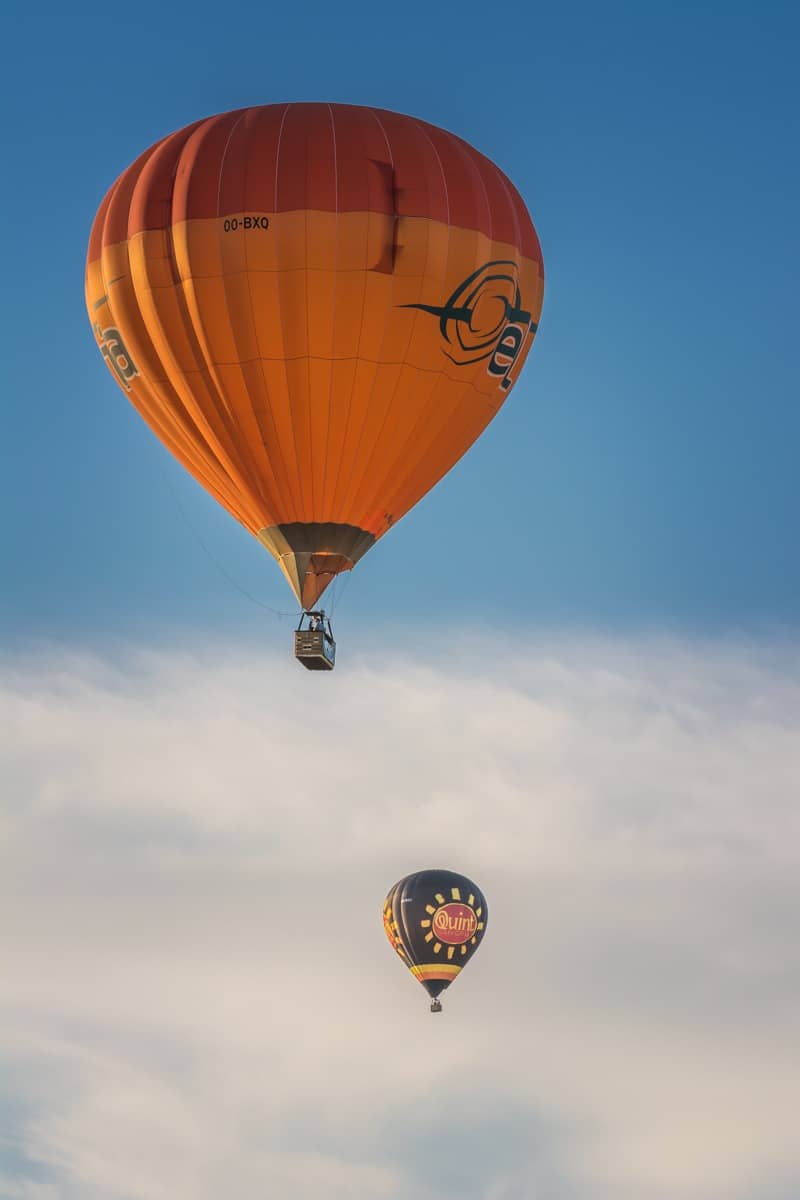 ballonvaart in temse met C-Air